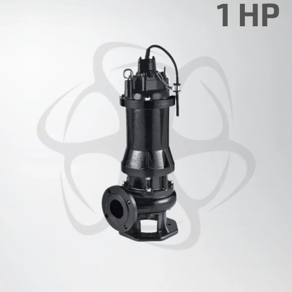 1 HP Sewage Grinder Pump – Model FSG50-20-14-0.75mF Reliable Wastewater Solution with Integrated Shredding Capability