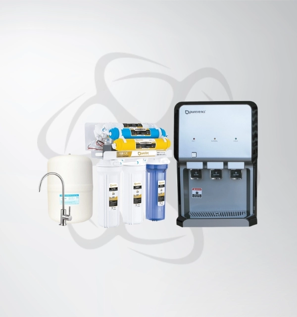 7-Stage Vietnamese Water Filter with Purerena Al-Aseel Premium Water Dispenser