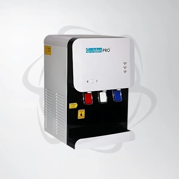 Golden Pro Self-Filling Water Dispenser – White & Black